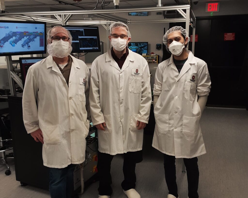 A photo of the NeXUS Research Scientists in the NeXUS lab